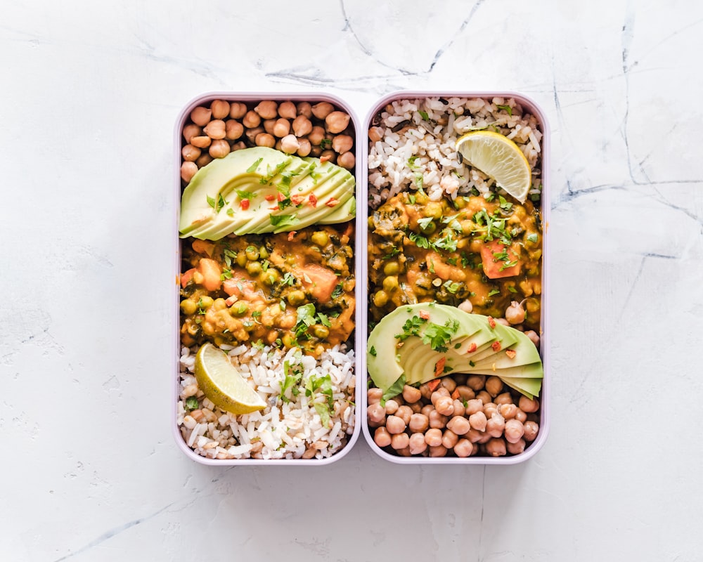 Digestive-friendly meal preparation with fresh vegetables and proteins